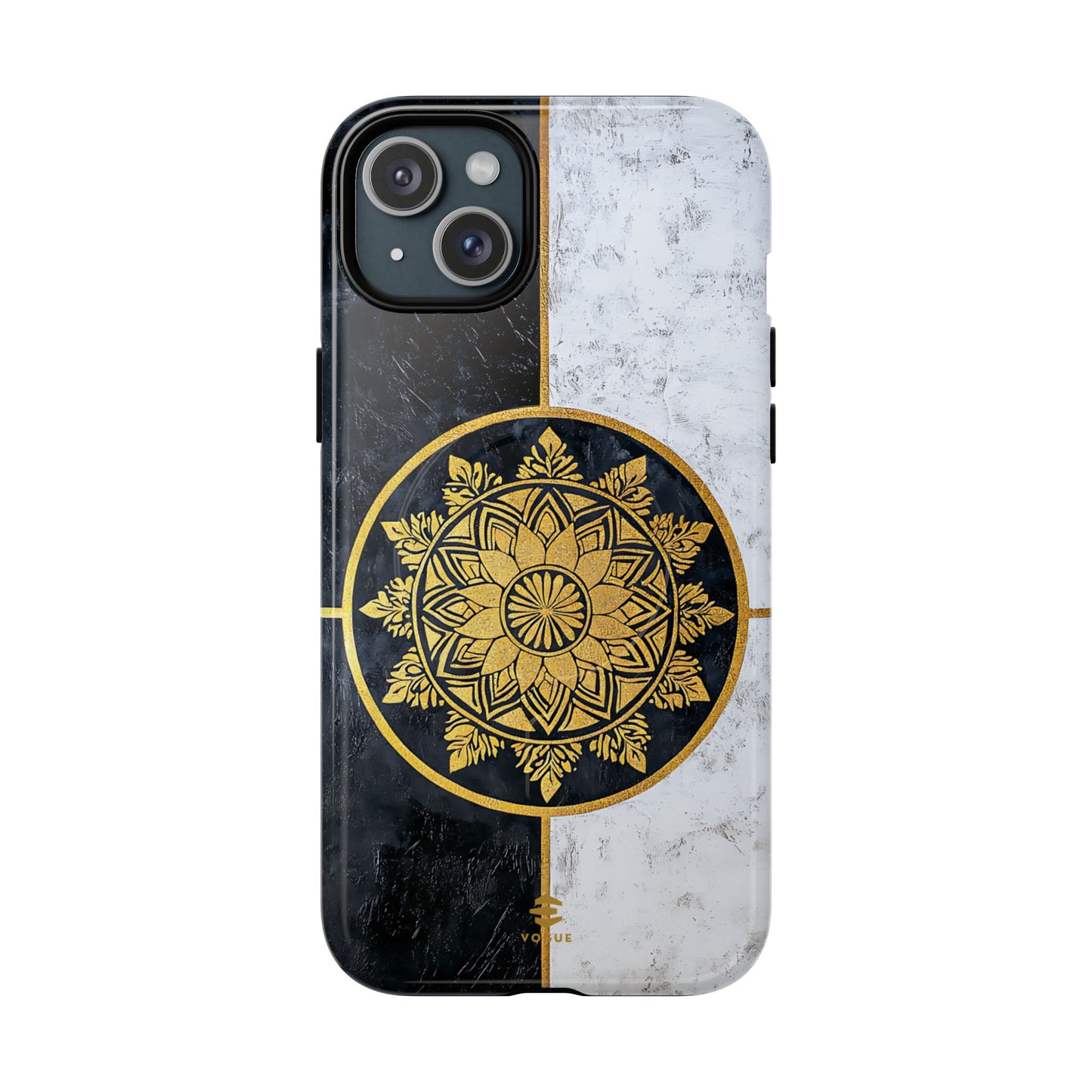 Gold Mandala MagSafe iPhone Case