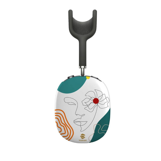 Women Face Line Art AirPod Max Cases