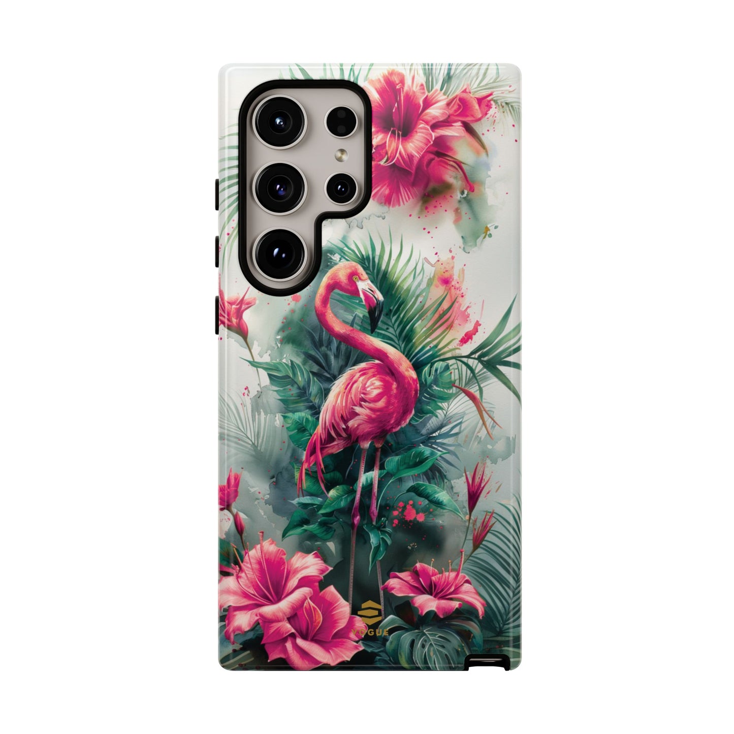Flamingo Pink Tough Phone Case Galaxy