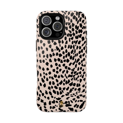 Beige Animal Print MagSafe iPhone Case