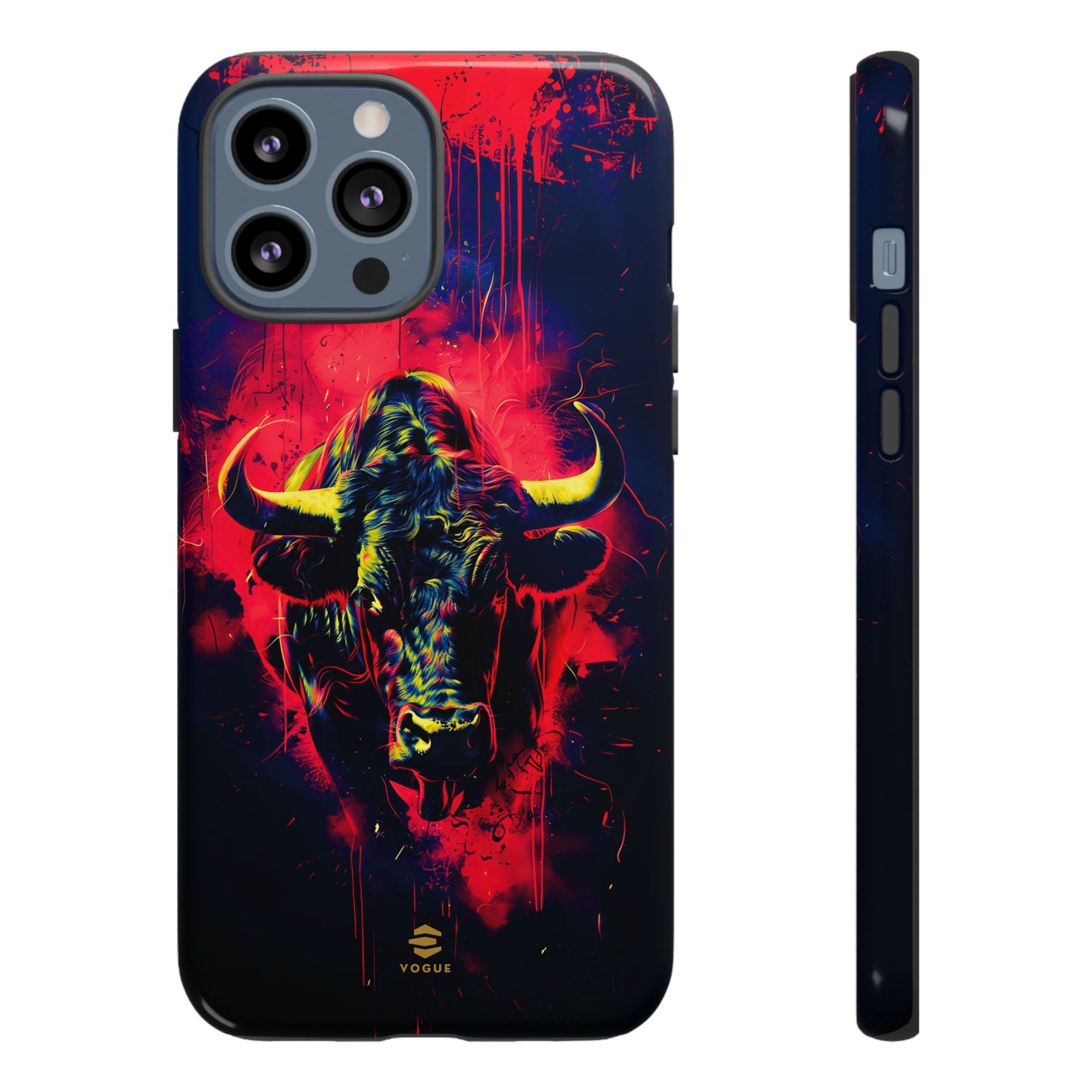 Bull Navy iPhone Tough Case