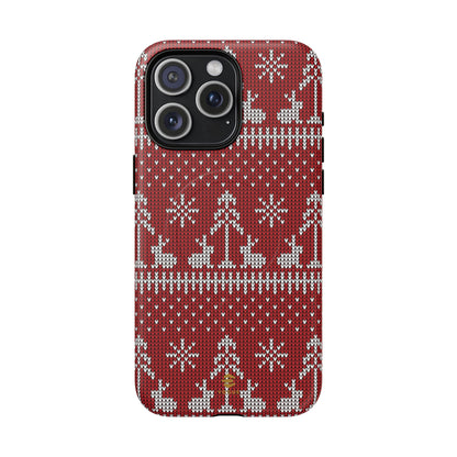 Red Xmas MagSafe iPhone Case