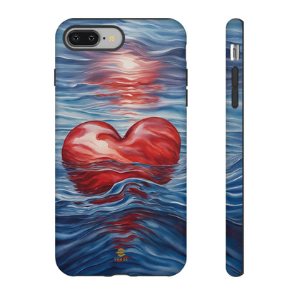 Deep Devotion Red Heart iPhone Tough Case Valentine's gift Protective Cover