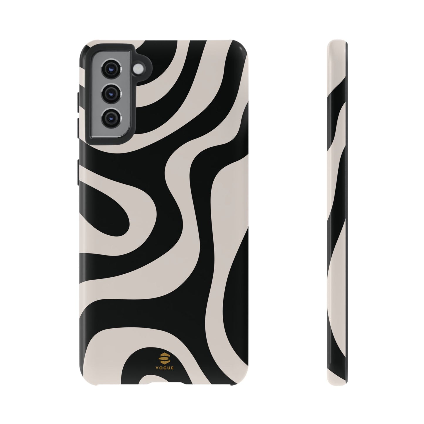 Black Swirl Samsung Galaxy Case