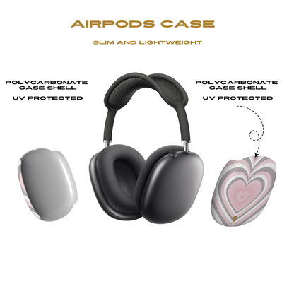 Pink & Grey AirPod Max Cases Valentine's day gift for her