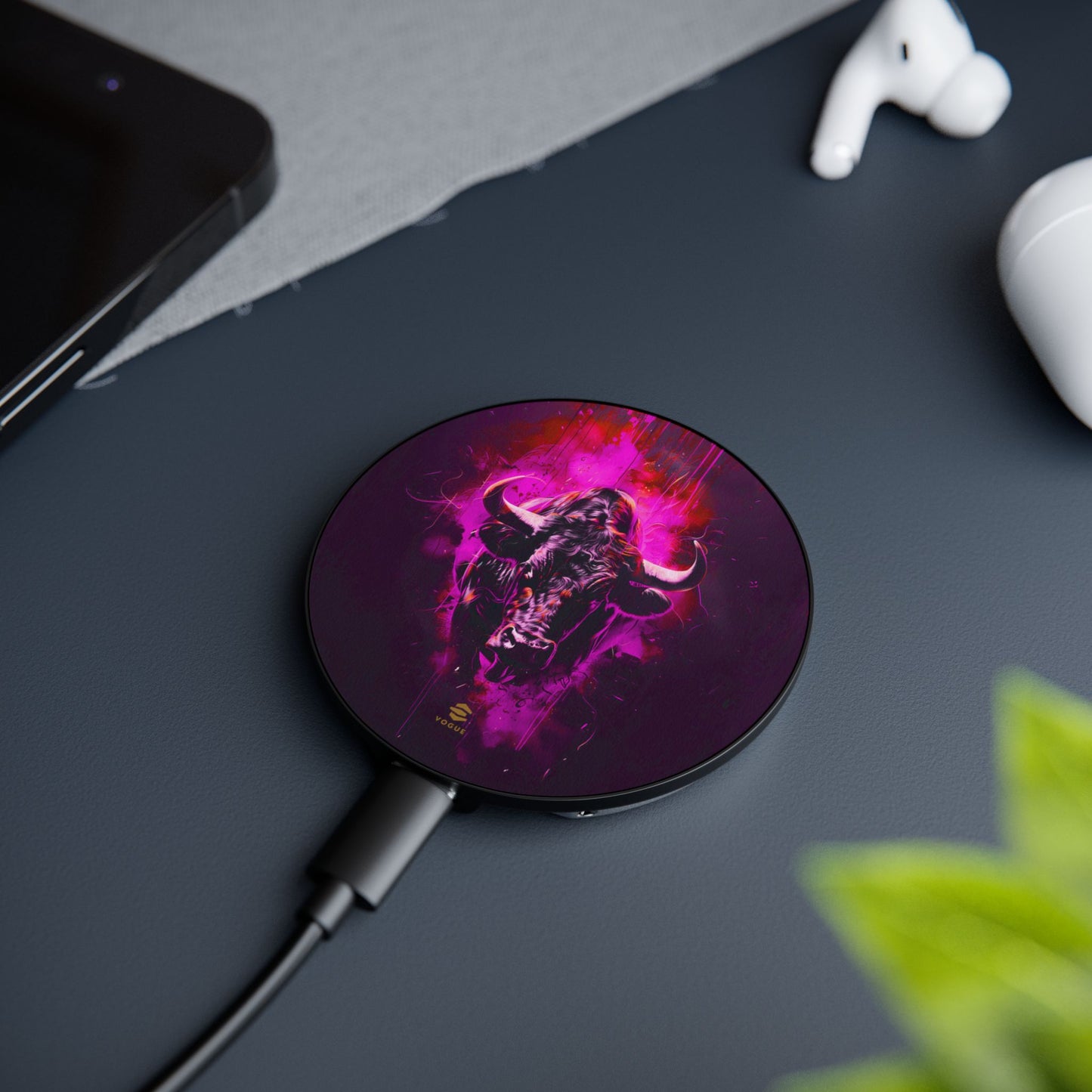 Bull Hot Pink Induction Charger