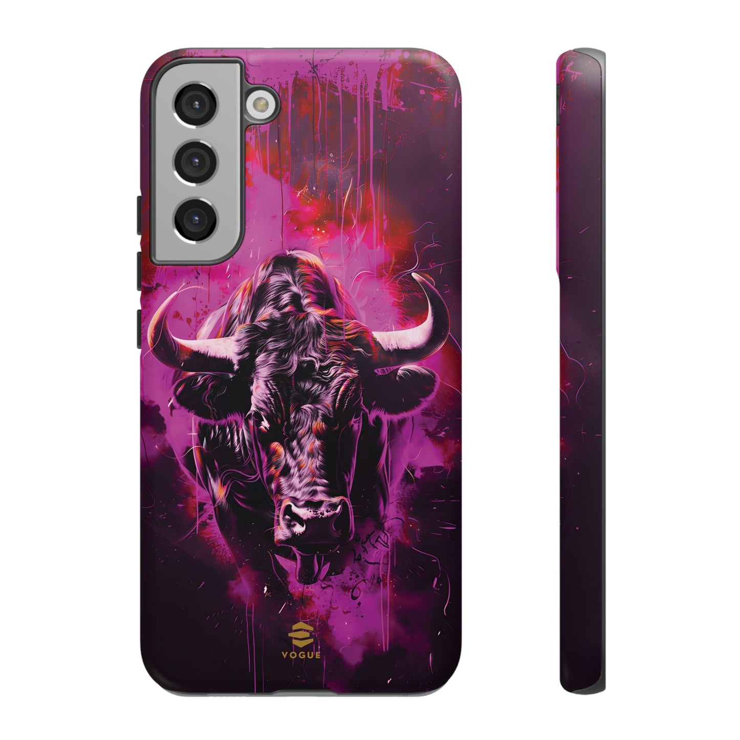 Bull Hot Pink Samsung Galaxy phone case