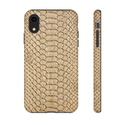 Beige Hiss iPhone Case