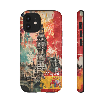 Custom Spanish in London iPhone Case