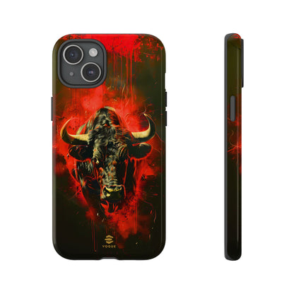 Bull Black iPhone Tough case