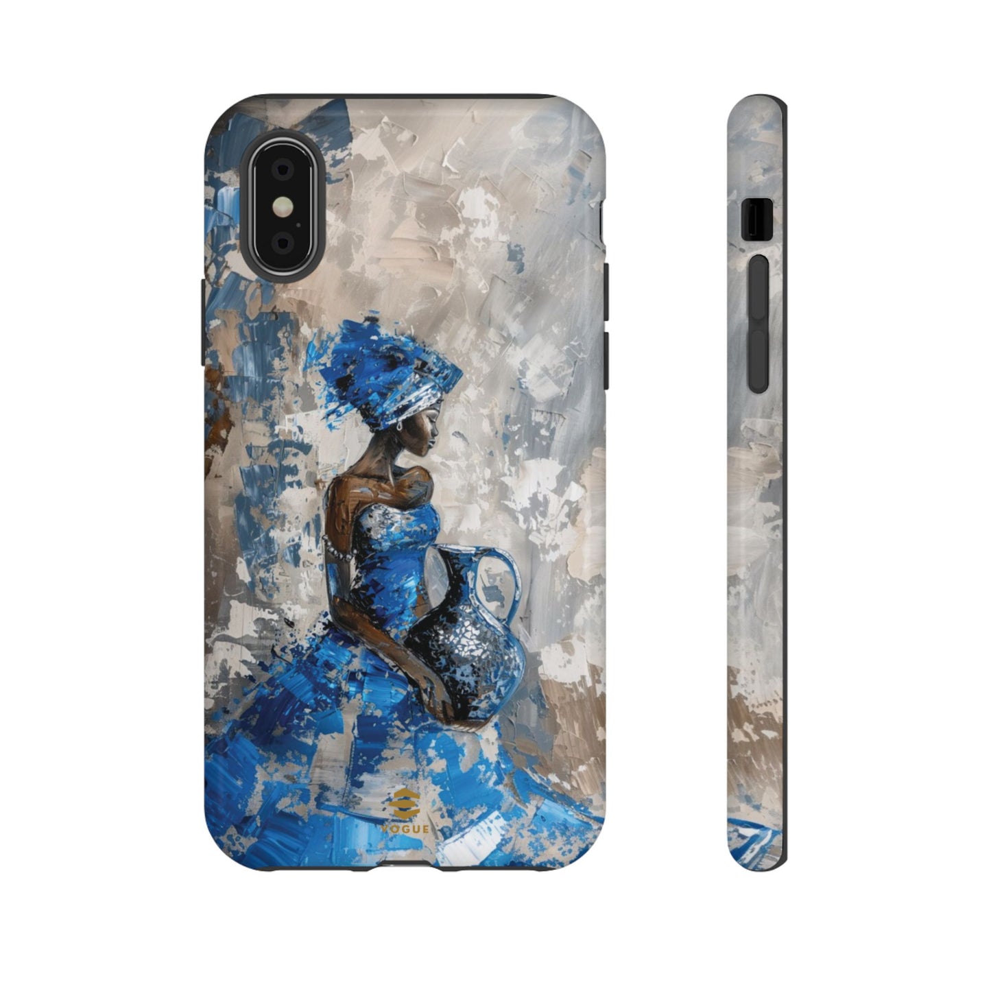 Blue Muse iPhone Case