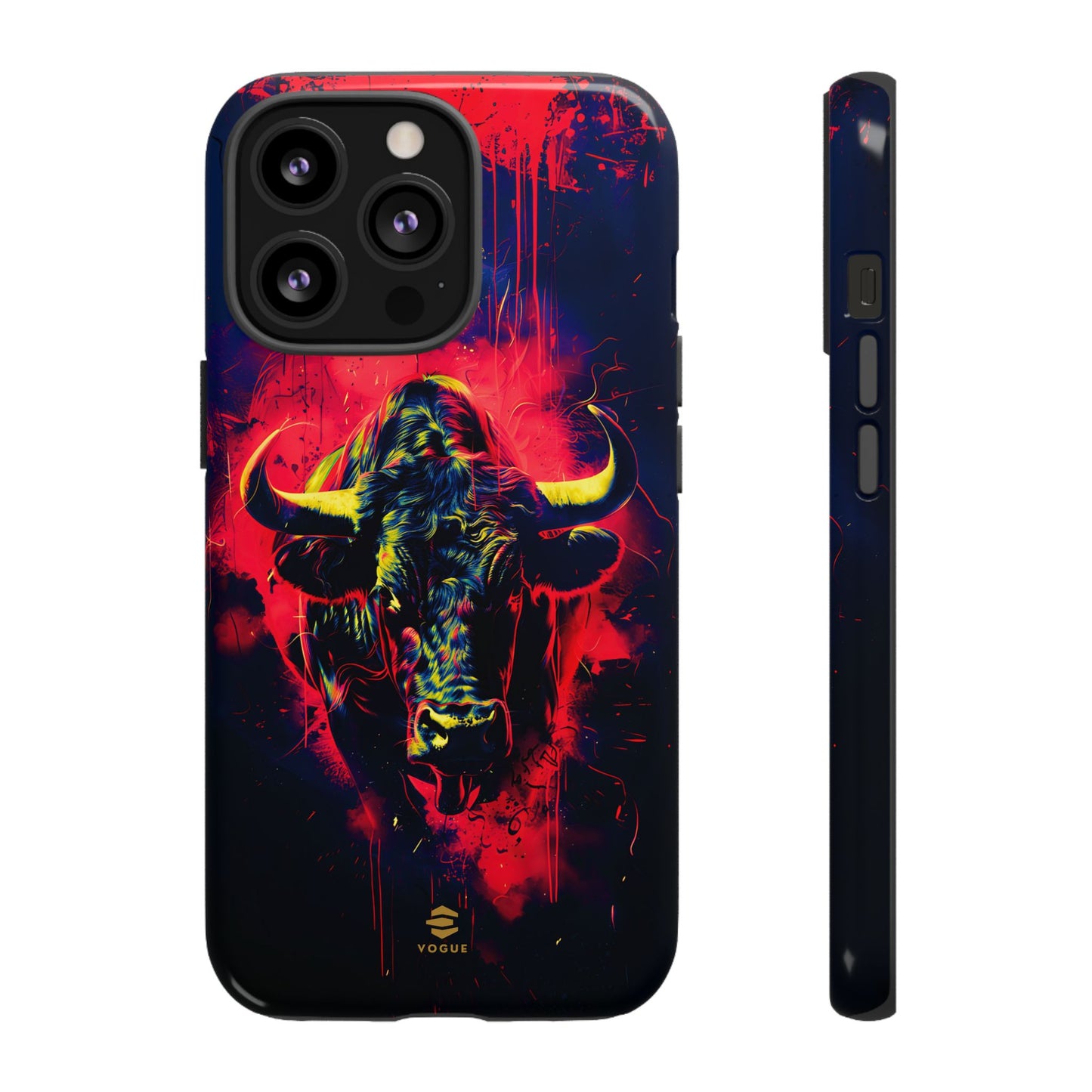 Bull Navy iPhone Tough Case