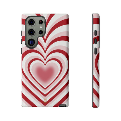 Red Hearts Design - Phone Case, Love, Valentine's Day Gift for Her