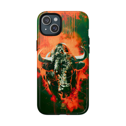 Green Bull MagSafe iPhone Case