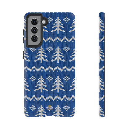 Blue Xmas Samsung Galaxy case