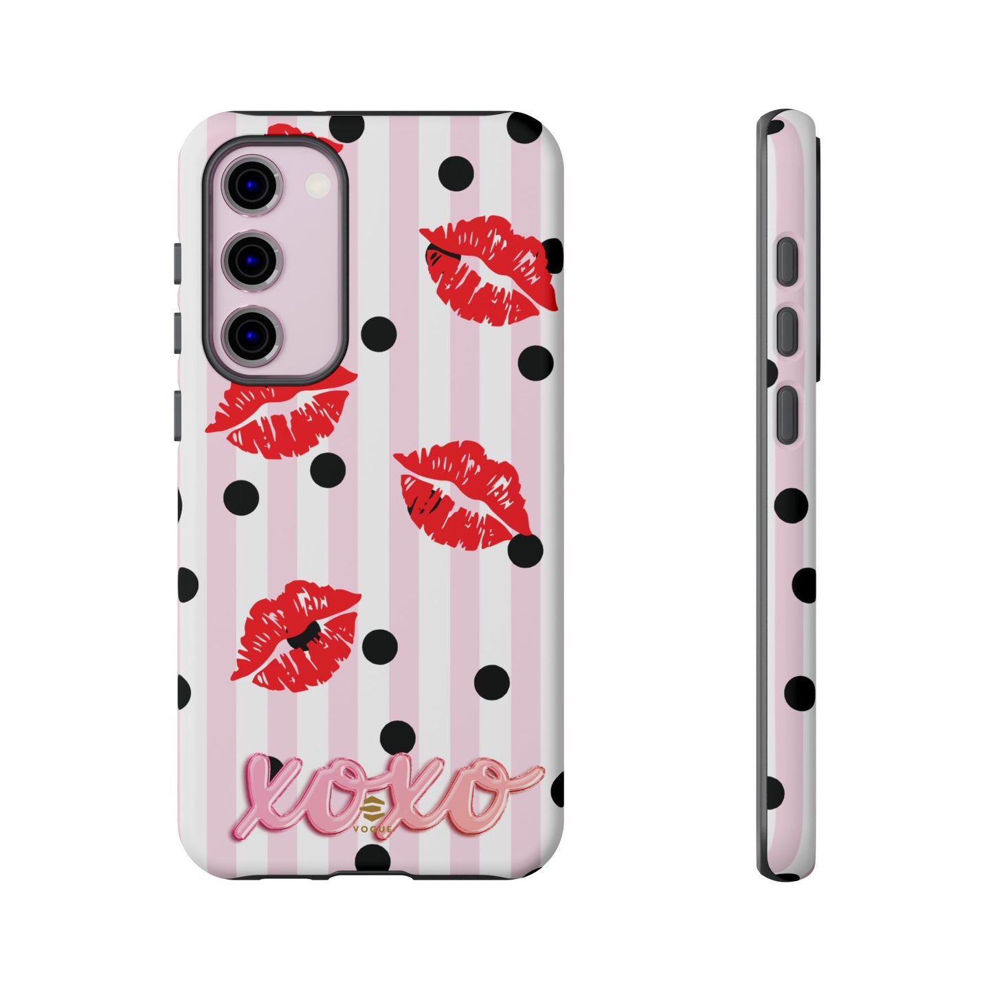 Berry Kiss Phone Case Valentine's day gift for her Samsung Galaxy Tough Case