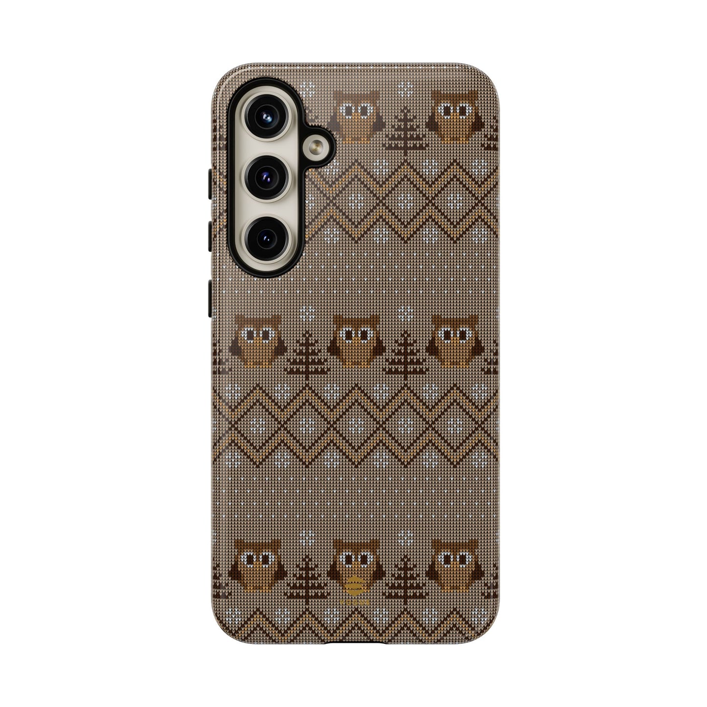 Owl Xmas Jumper Samsung Galaxy Case