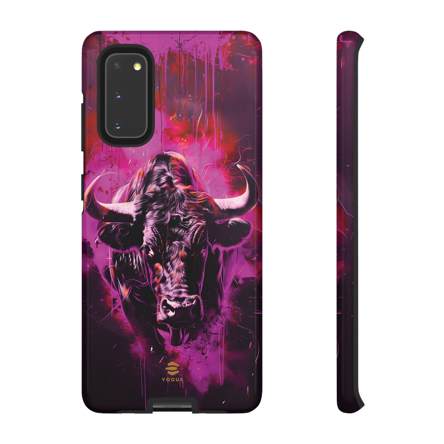 Bull Hot Pink Samsung Galaxy phone case