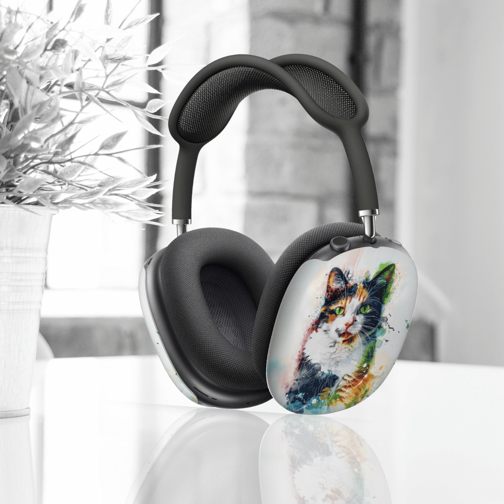 Custom Cat Mom AirPod Max Cases