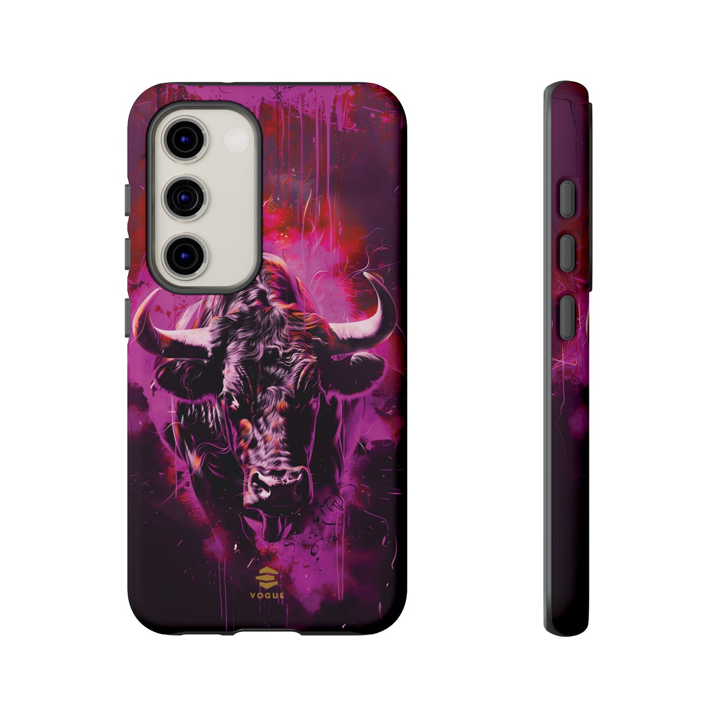 Bull Hot Pink Samsung Galaxy phone case