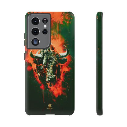 Green Bull Samsung Galaxy Tough Case