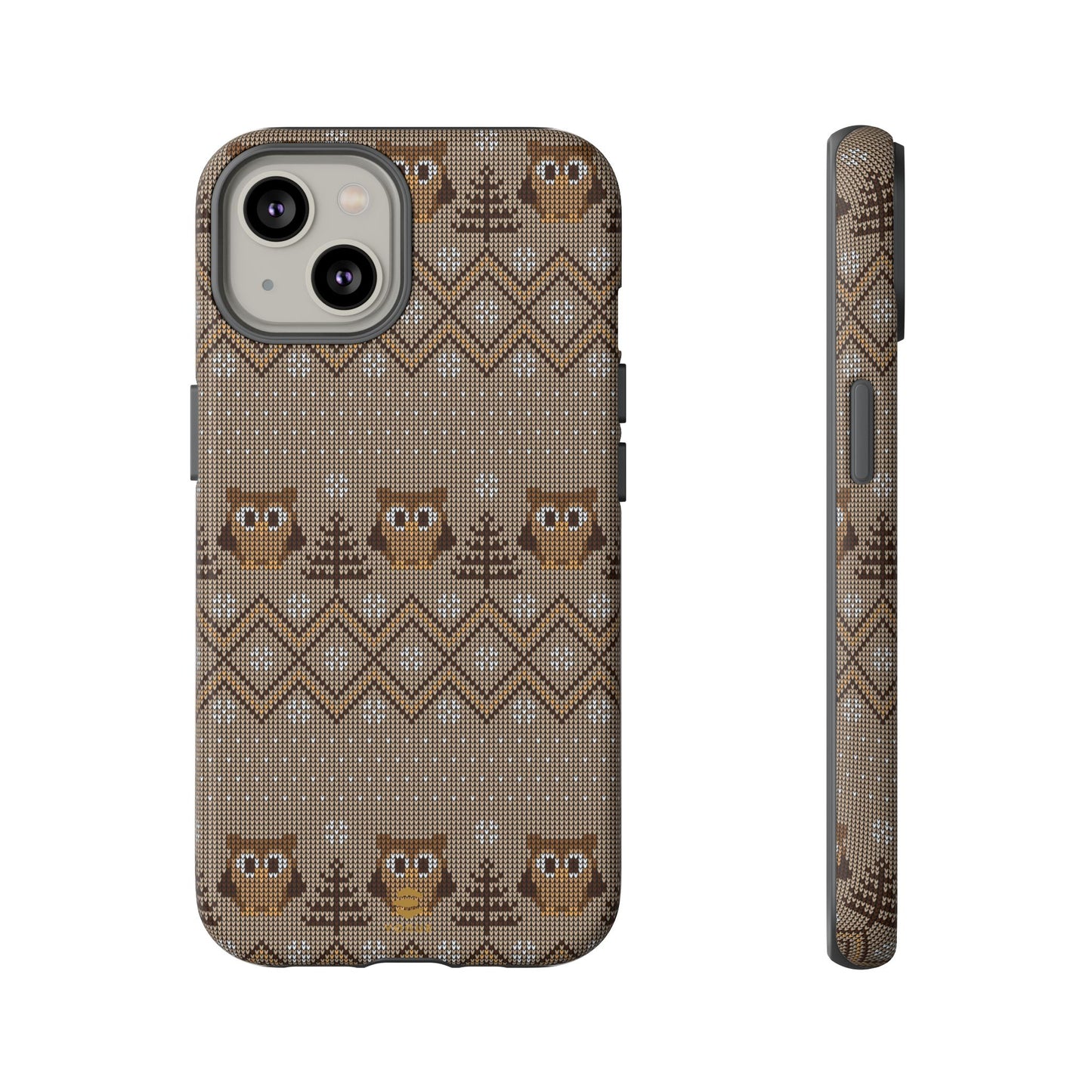 Owl Xmas Jumper iPhone case