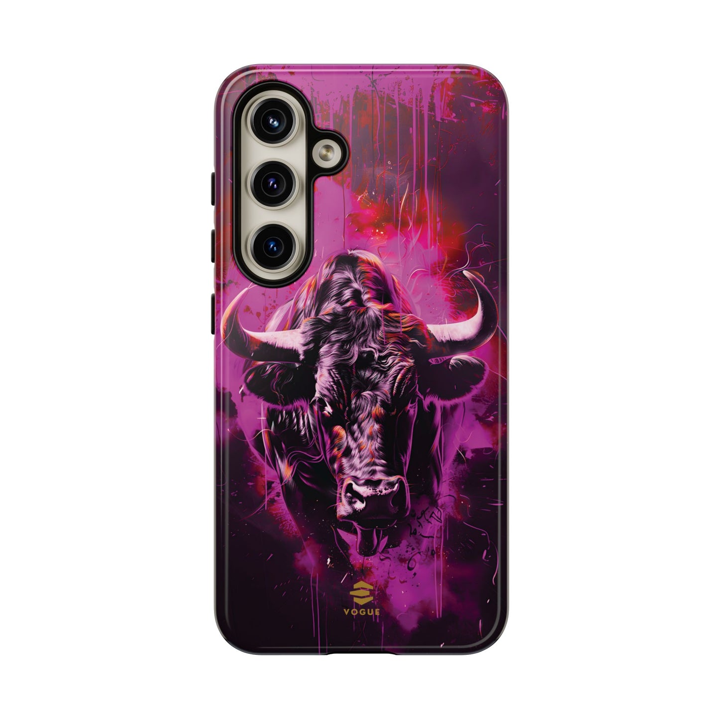 Bull Hot Pink Samsung Galaxy phone case