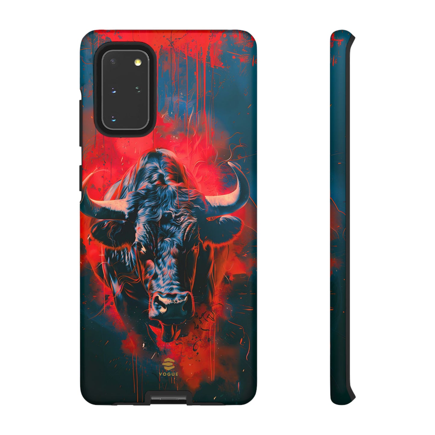 Bull Teal  Samsung Galaxy phone case