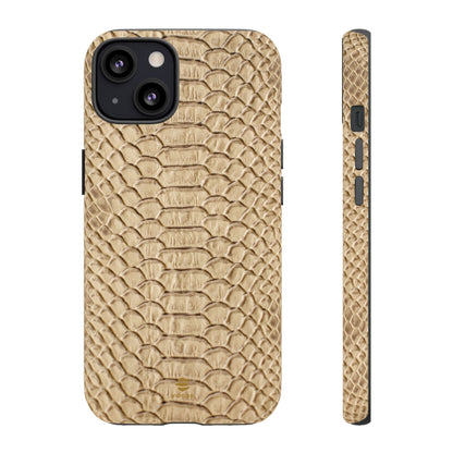 Beige Hiss iPhone Case