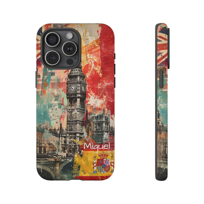 Custom Spanish in London iPhone Case