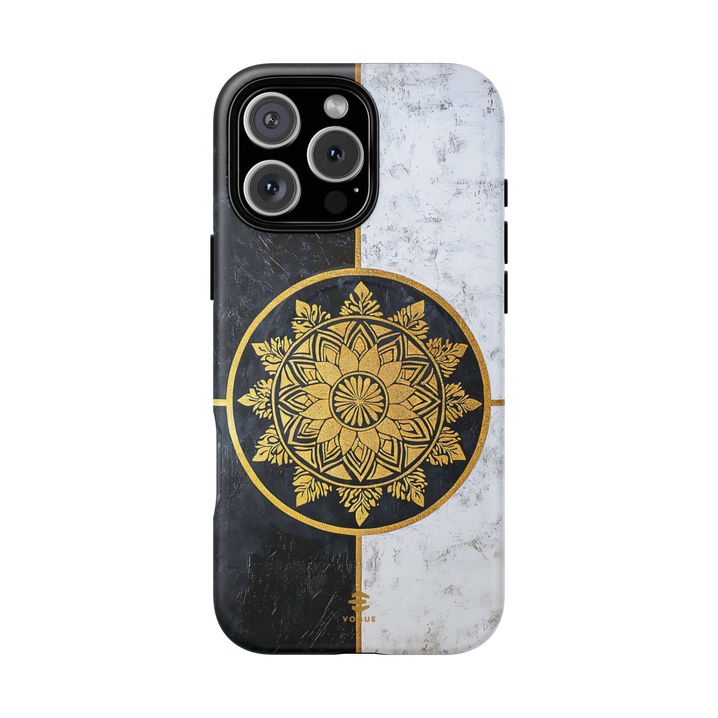 Gold Mandala MagSafe iPhone Case