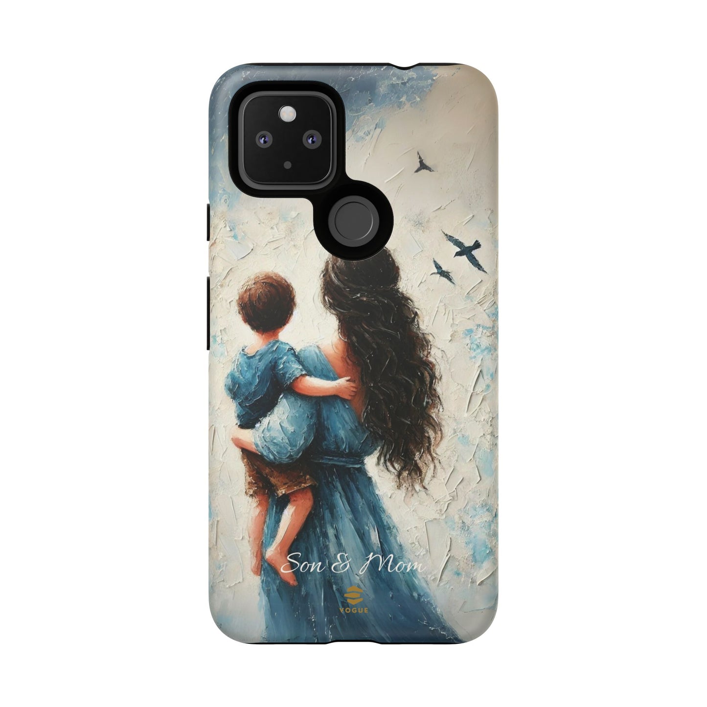 Custom Son & Mom Google Pixel Tough Phone Case
