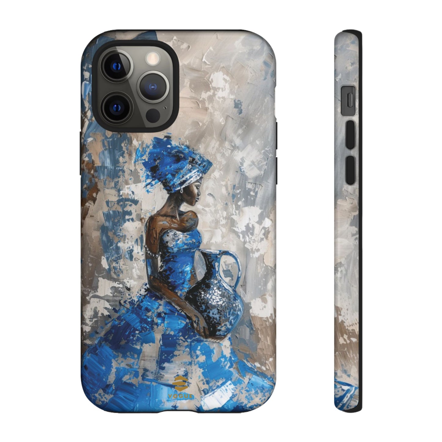 Blue Muse iPhone Case