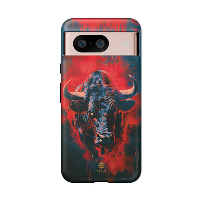 Bull Teal Google Pixel Tough Case