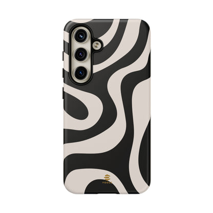 Black Swirl Samsung Galaxy Case