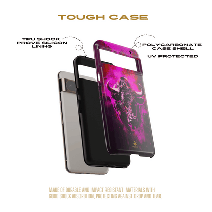 Bull Hot Pink Google Pixel Tough Case