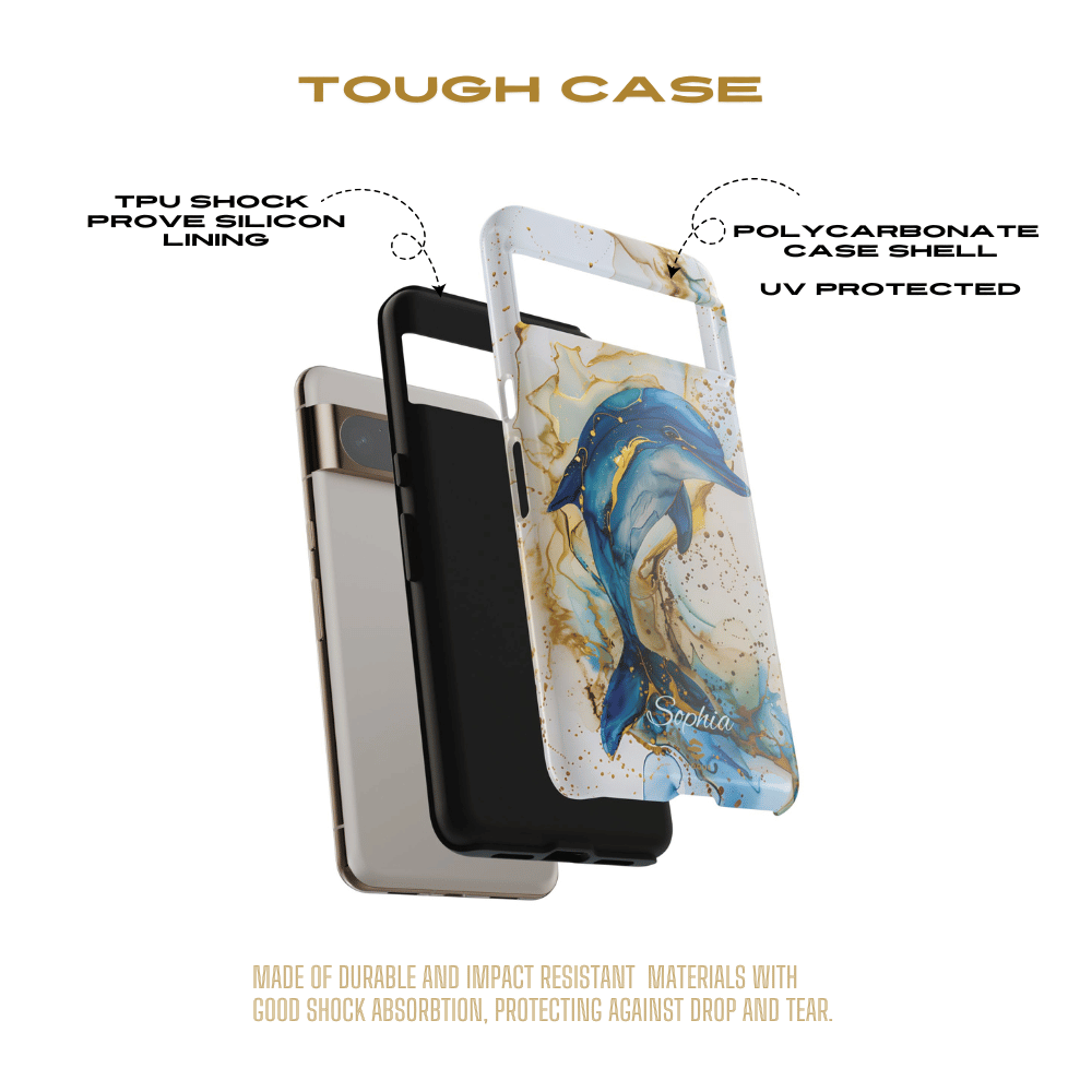 Custom Dolphin Google Pixel Case