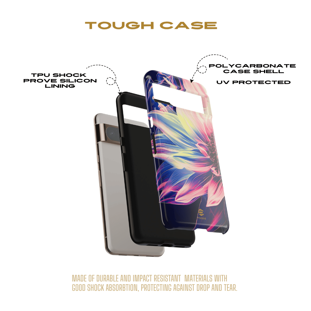 Vintage Sunflower Google Pixel Tough Case