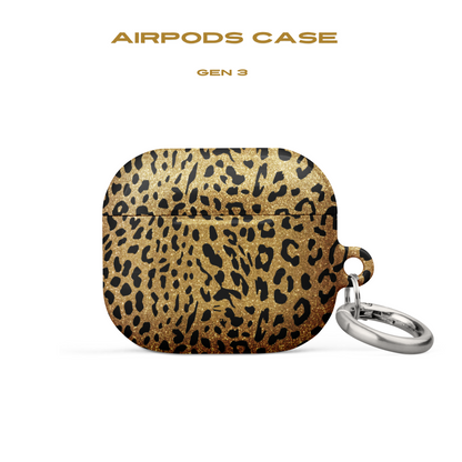 Gold Leopard AirPod Cases