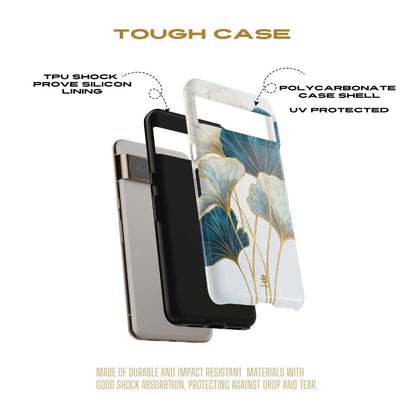 Botanical Line Art Tough Phone Case Google