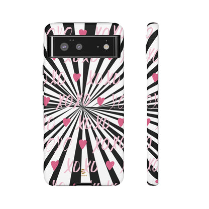 XOXO Valentine's Phone Case Tough for google pixel