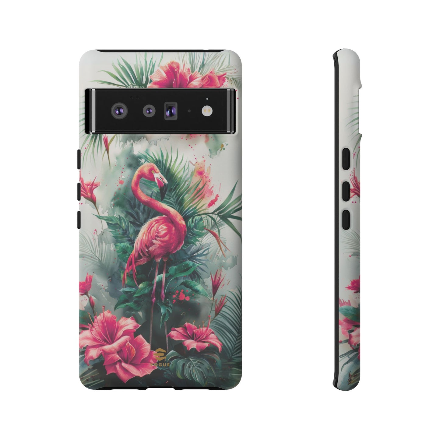 Flamingo Pink Tough Phone Case Pixel