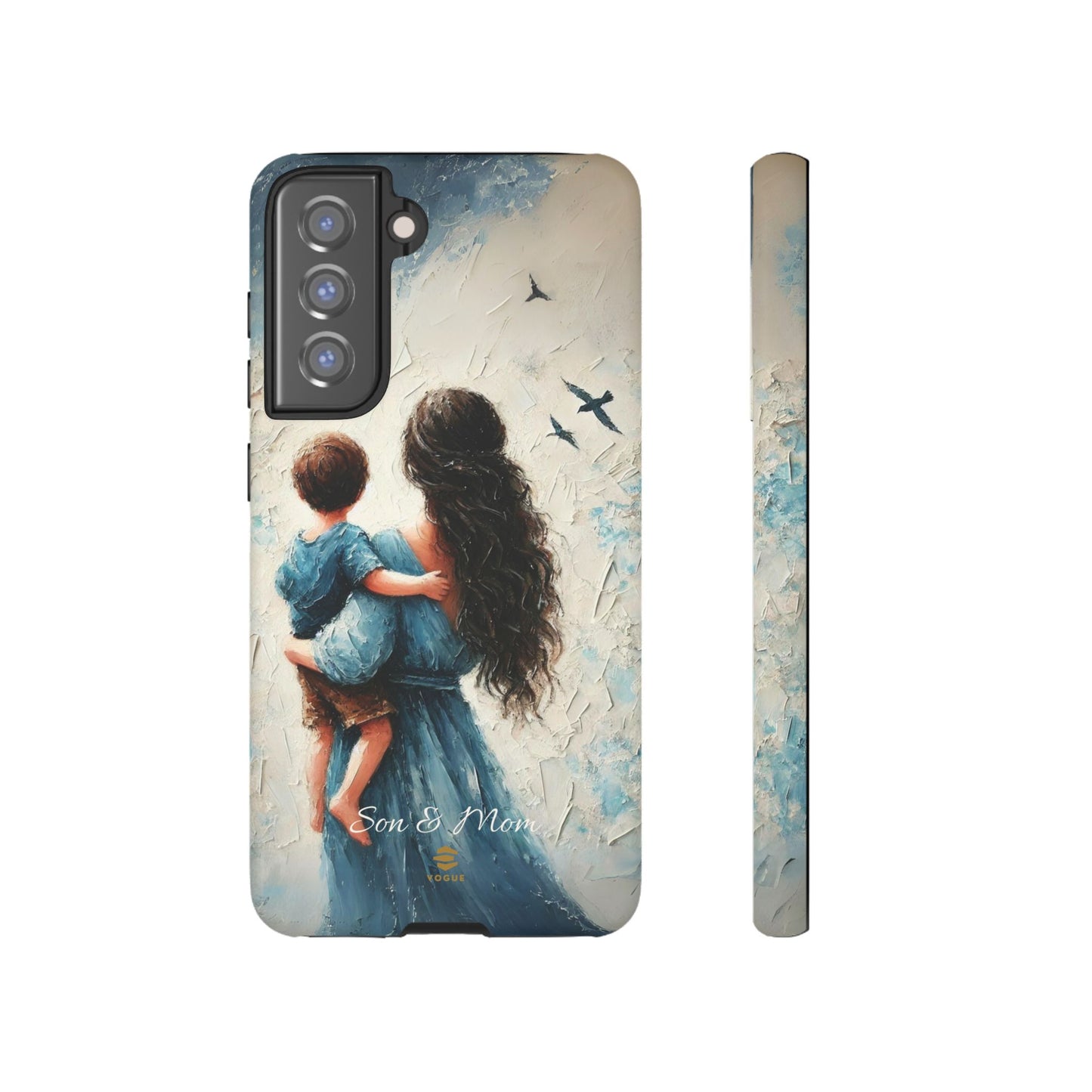 Custom Son & Mom Samsung Galaxy Tough Phone Case