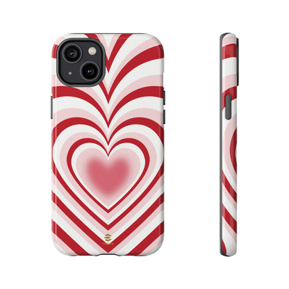 Red Hearts Design - Phone Case, Love, Valentine's Day Gift for Her