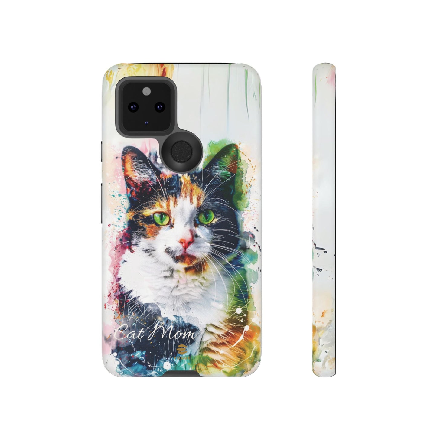 Custom Cat Mom Google Pixel Tough Case