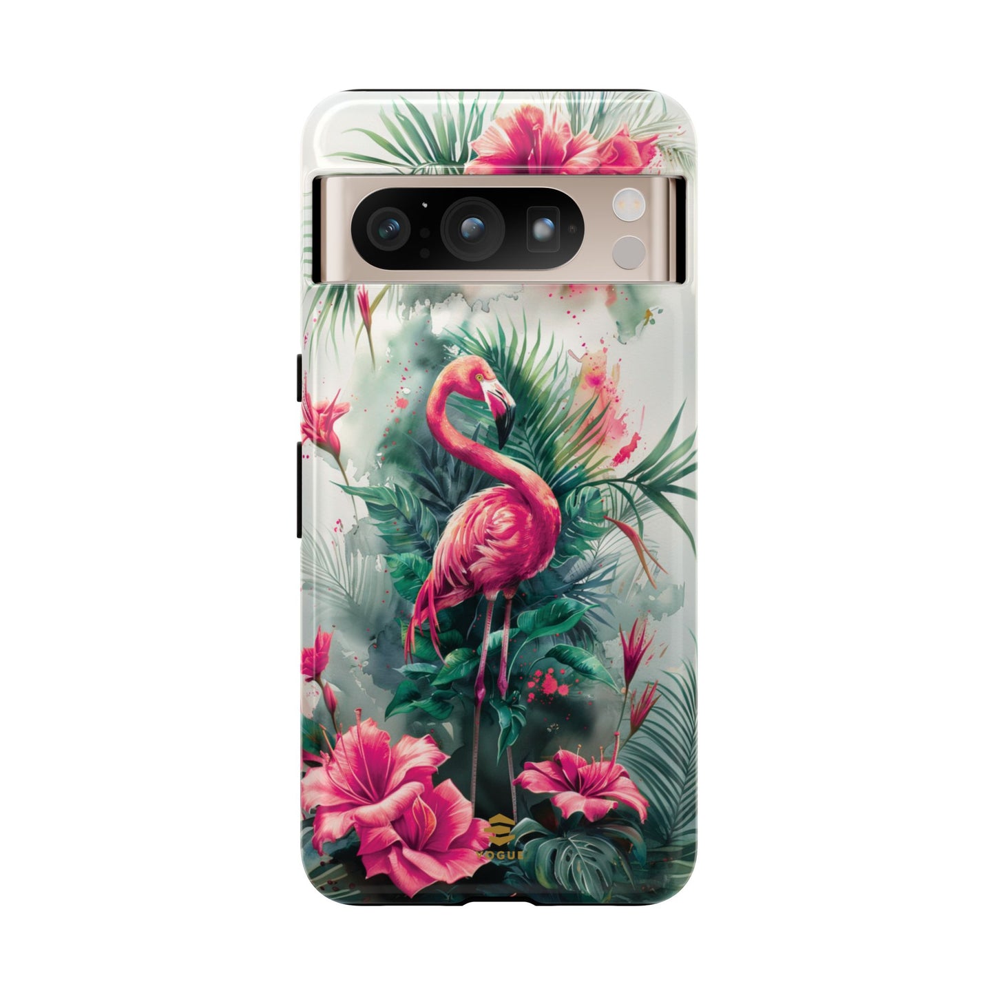 Flamingo Pink Tough Phone Case Pixel