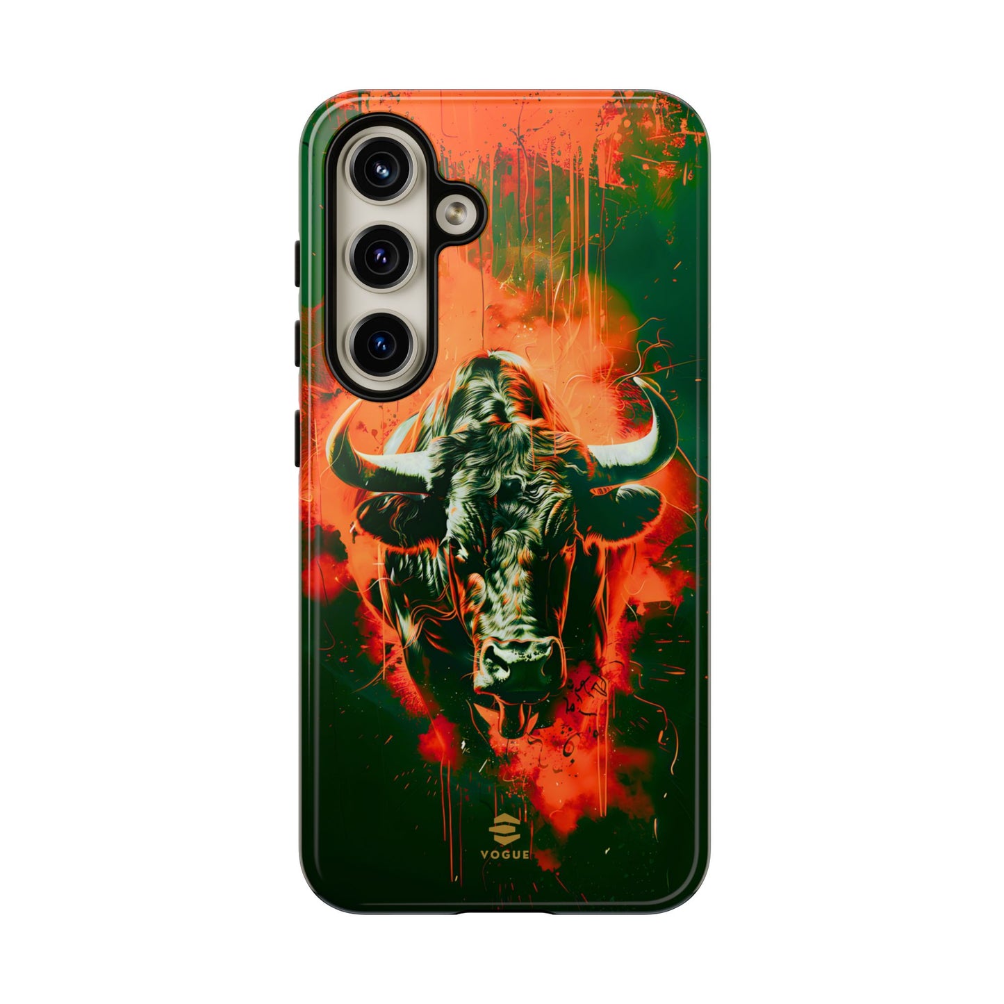 Green Bull Samsung Galaxy Tough Case