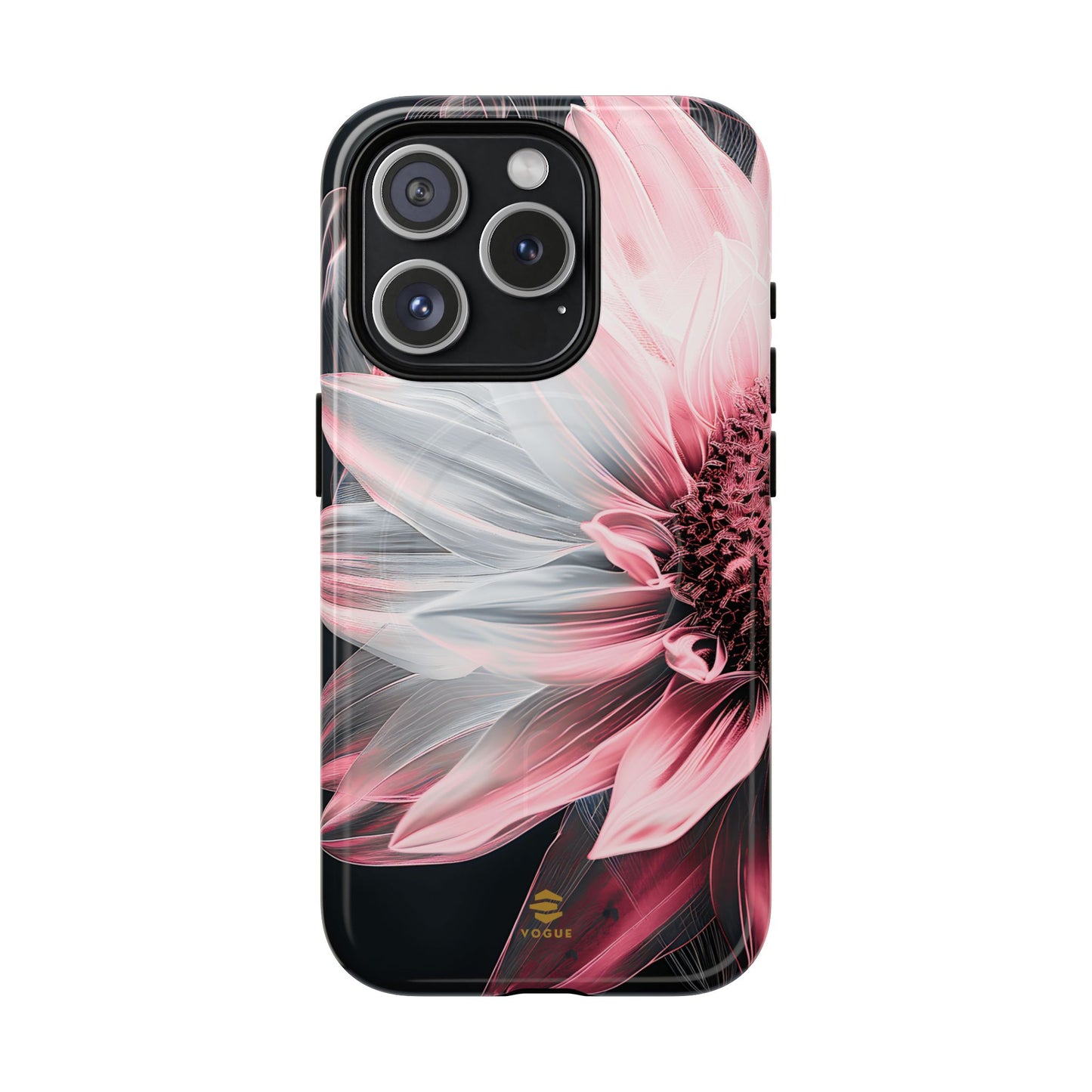 Pink Sunflower MagSafe iPhone Case