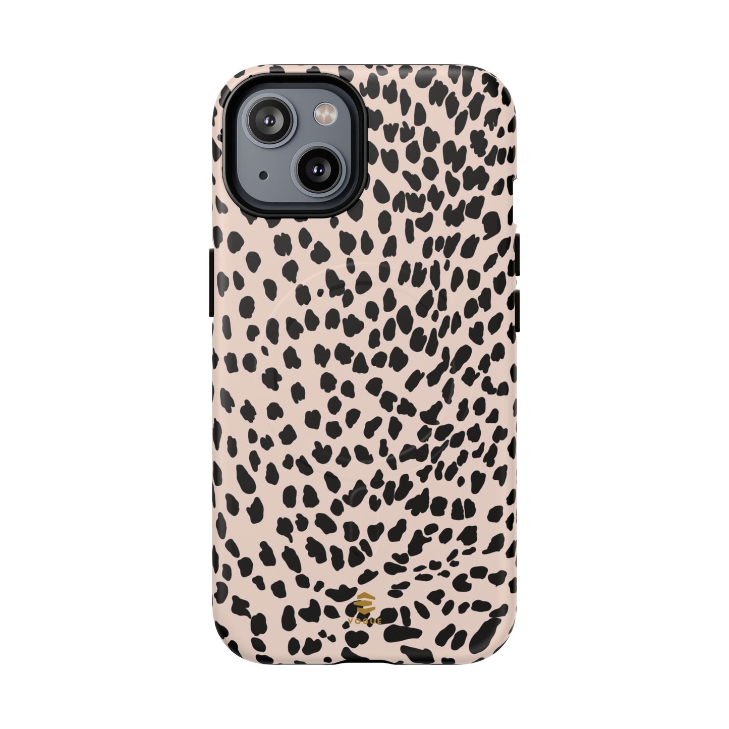 Beige Animal Print MagSafe iPhone Case