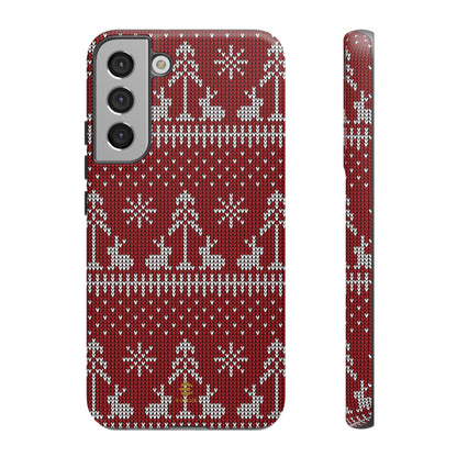 Red Xmas Samsung Galaxy case